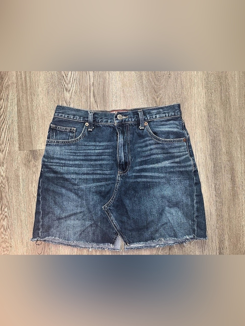 Lucky Brand Old Favorite Mini Denim Skirt Size 6/28
